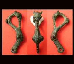 Brooch, Celtic, Zoomorphic Seahorse, c. 1st Cent BC - 1st Cent AD